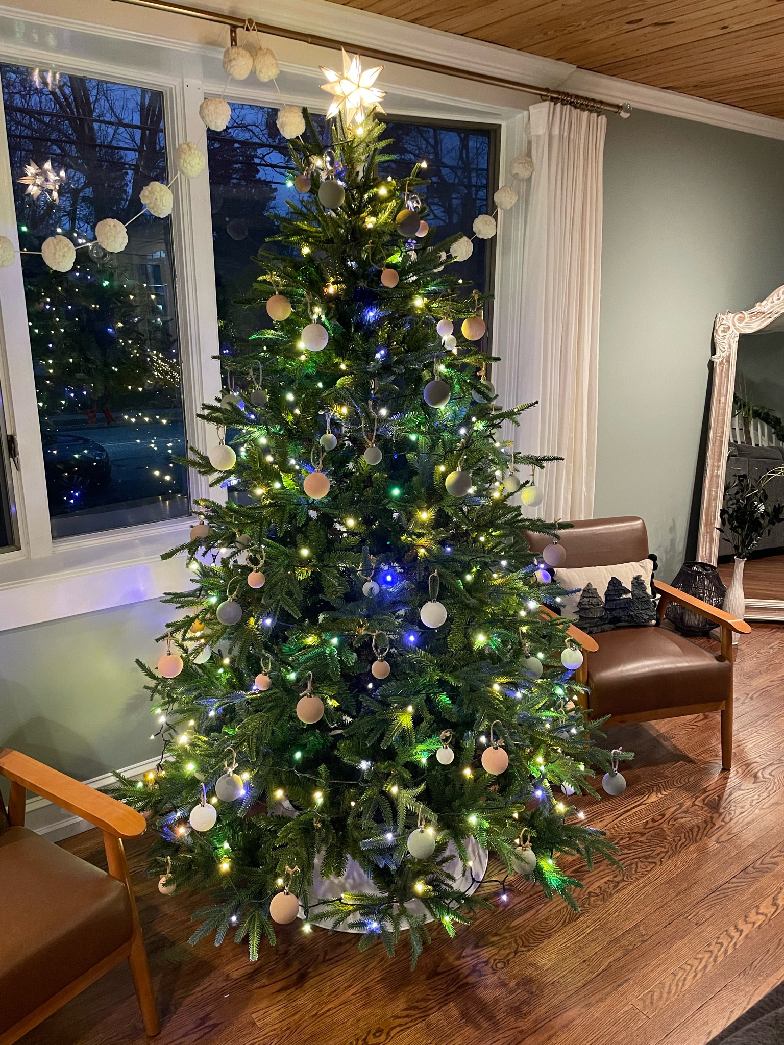 Feel real Christmas tree and led lights! 

#LTKhome #LTKSeasonal #LTKHoliday