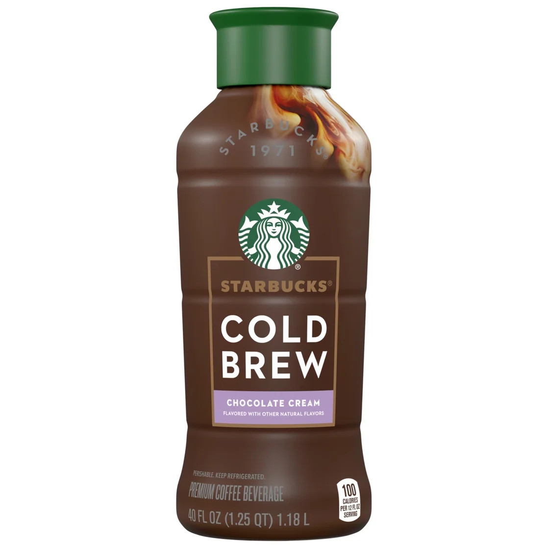 Starbucks Iced Coffee Cold Brew Chocolate Cream 40oz | Walmart (US)