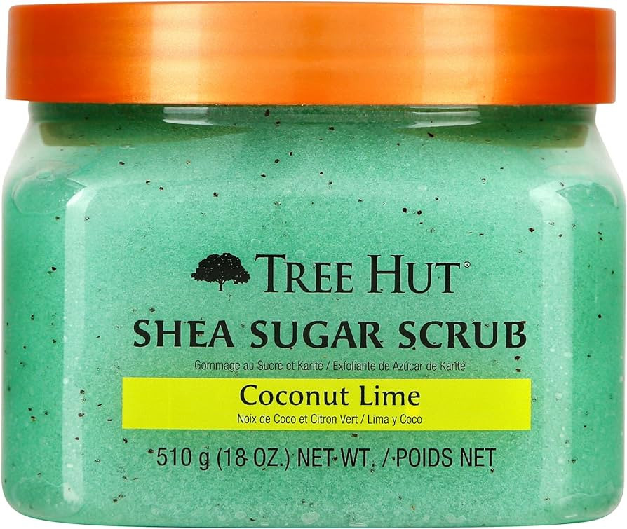 Tree Hut Shea Sugar Body Scrub Coconut Lime 18 oz | Amazon (US)