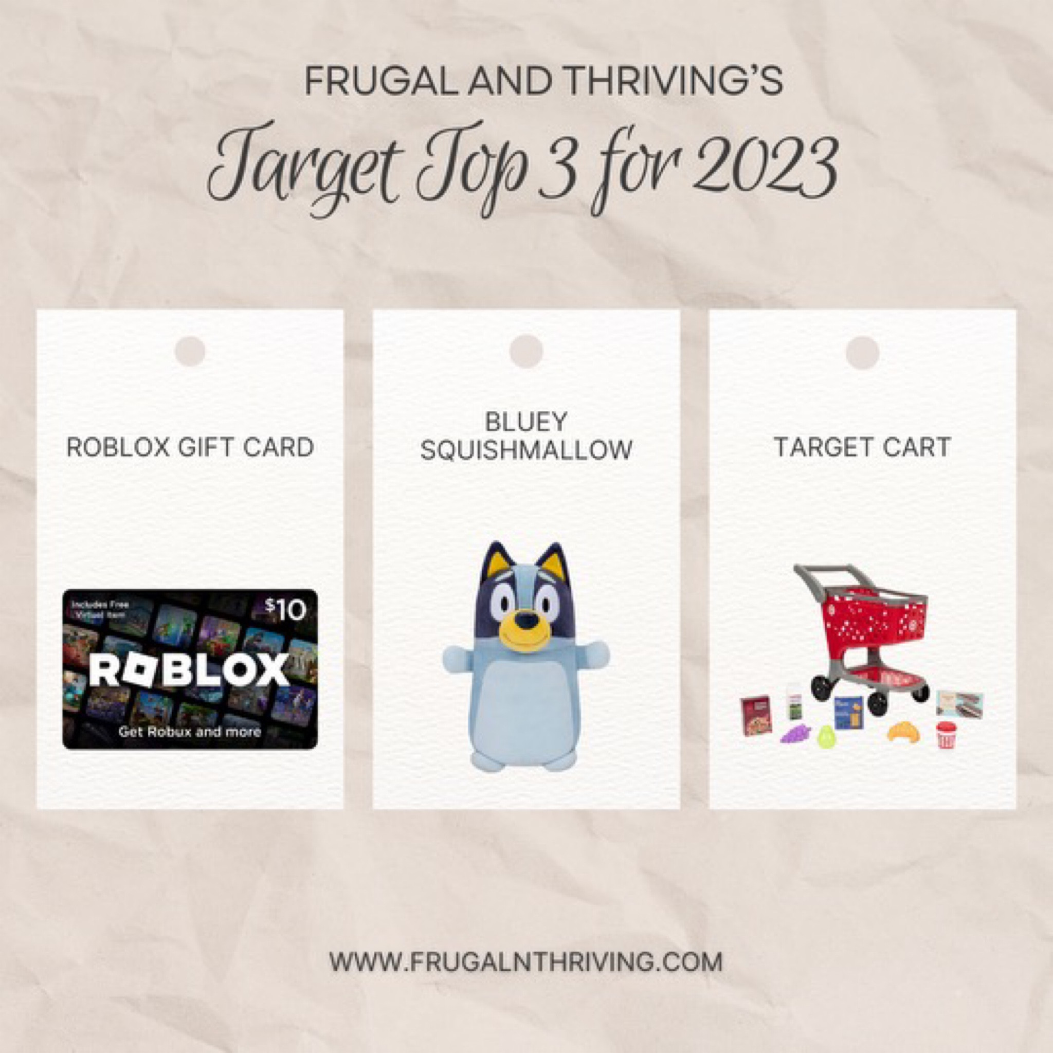 The top three purchases from Target in 2023 ✨

#target #top3

#LTKfindsunder50 #LTKhome #LTKkids