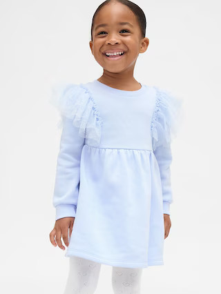 Baby & Toddler Tulle Sweatshirt Dress | Gap (US)