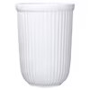 Origin 21 Round 14.8-in W Large White Recycled plastic Contemporary/Modern Indoor/Outdoor Planter... | Lowe's