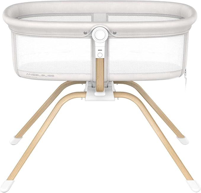 ANGELBLISS 3 in 1 Baby Bassinet, Rocking Bassinets Bedside Sleeper, One-Second Convert Travel Por... | Amazon (US)