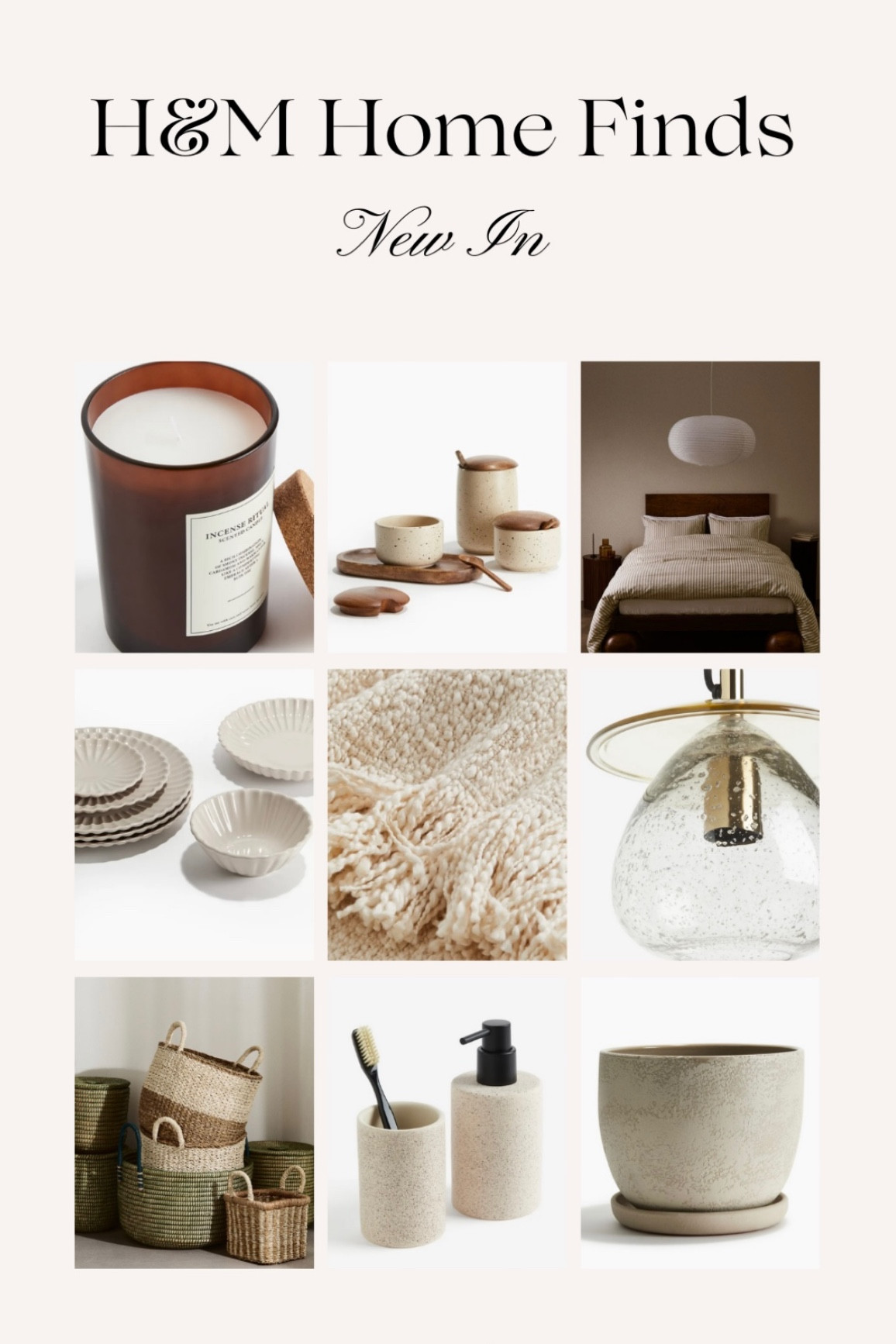 H&M Home Finds | New In | Spring 

#LTKhome #LTKSeasonal #LTKeurope