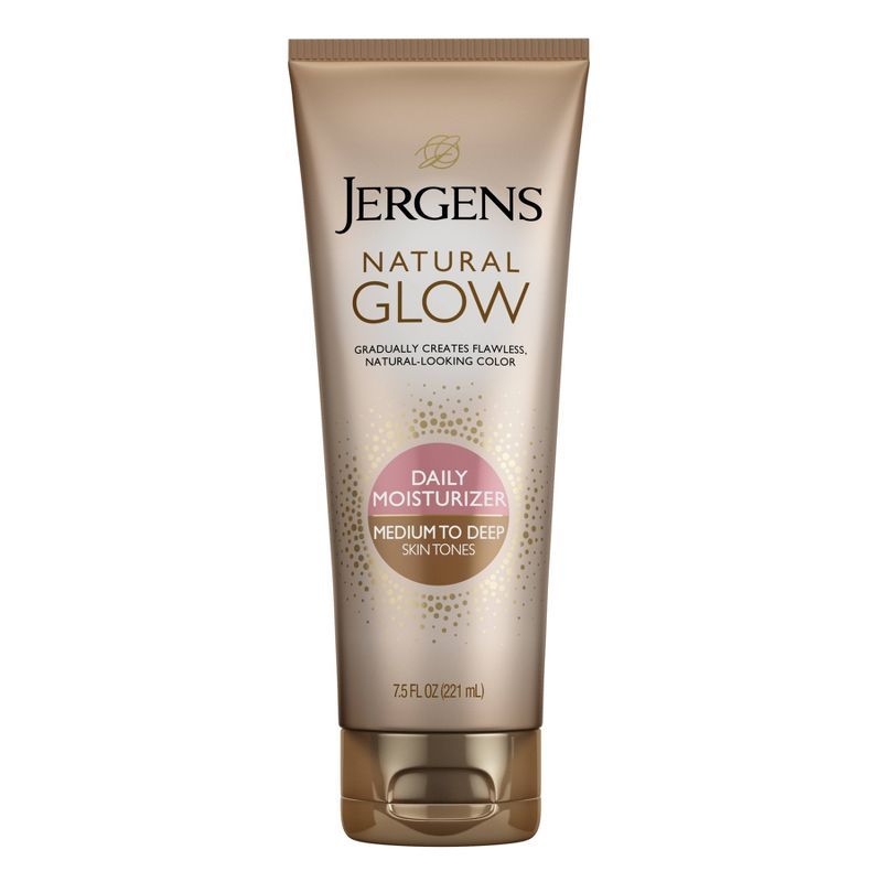 Jergens Natural Glow Daily Moisturizer Fair To Medium, Self Tanner Body Lotion, Sunless Tanning -... | Target