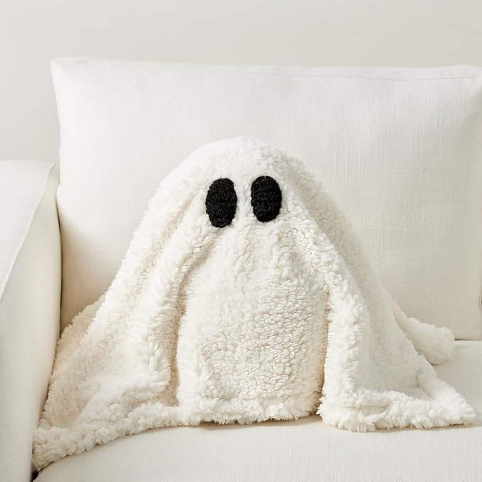 Vadkind 2023 New Gus The Ghost Pillow, 11" w x 13" h Gus The Halloween Ghost Pillow for Fans Gift... | Amazon (US)