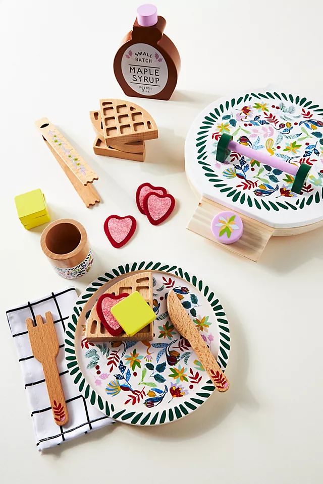 Waffle Breakfast Toy Set | Anthropologie (US)