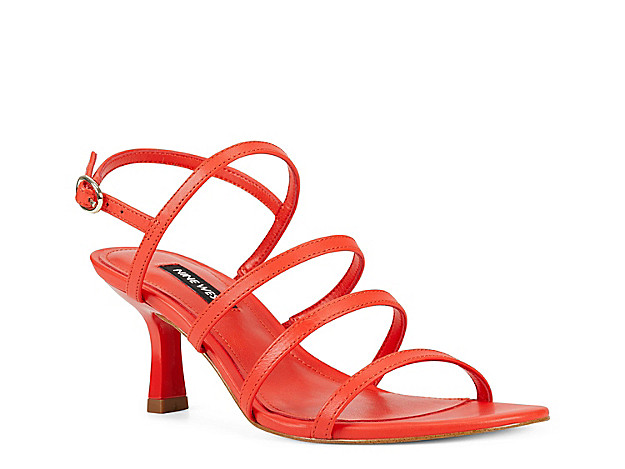 Nine West Smooth Sandal - Women's - Orange | DSW