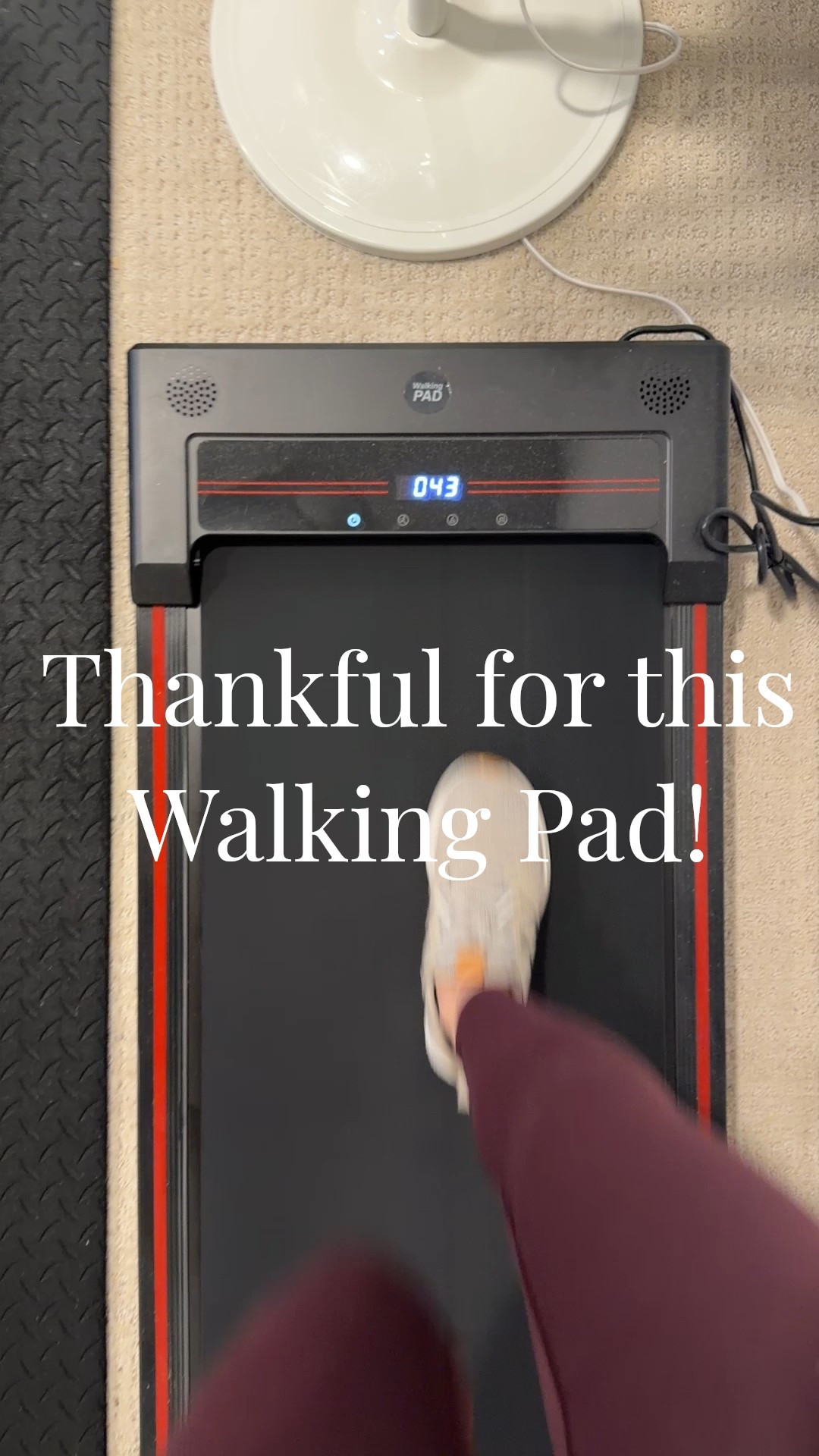 Thankful for this walking pad! Feels like -27 outside! 🥶

#LTKdayinmylife #LTKActive #LTKHome