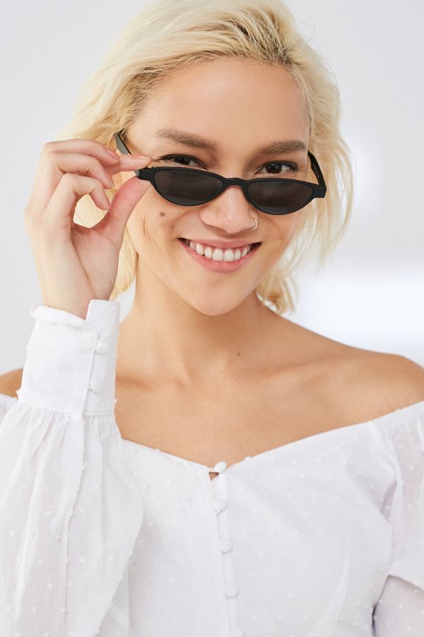 Britt Slim Cat-Eye Sunglasses | Urban Outfitters US