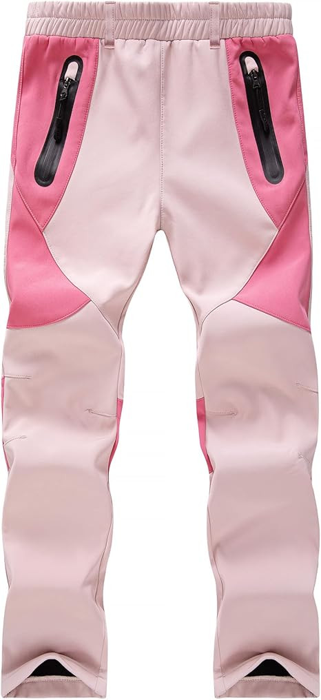 WULFUL Kids Waterproof Snow Ski Pants Boys Girls Outdoor Winter Fleece Hiking Insulated Snowboard... | Amazon (US)