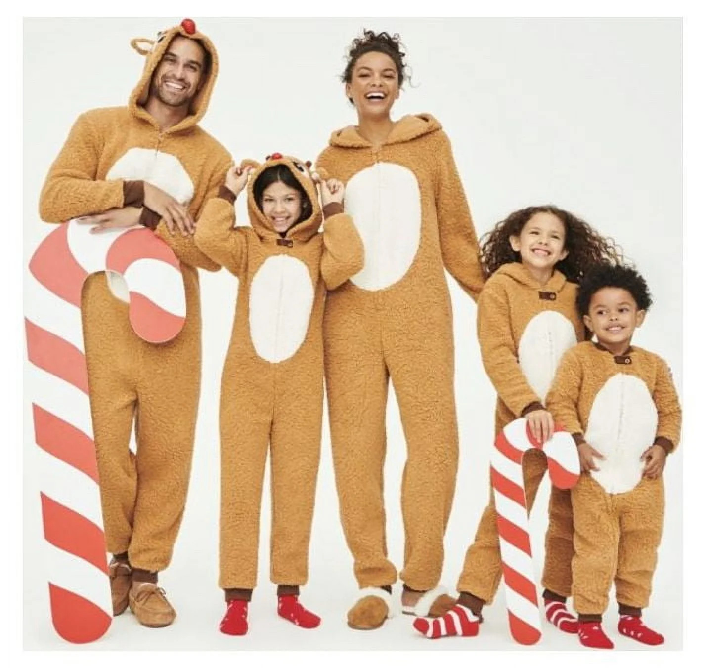Rudolph Women's Christmas Matching Family Pajamas Union Suit | Walmart (US)
