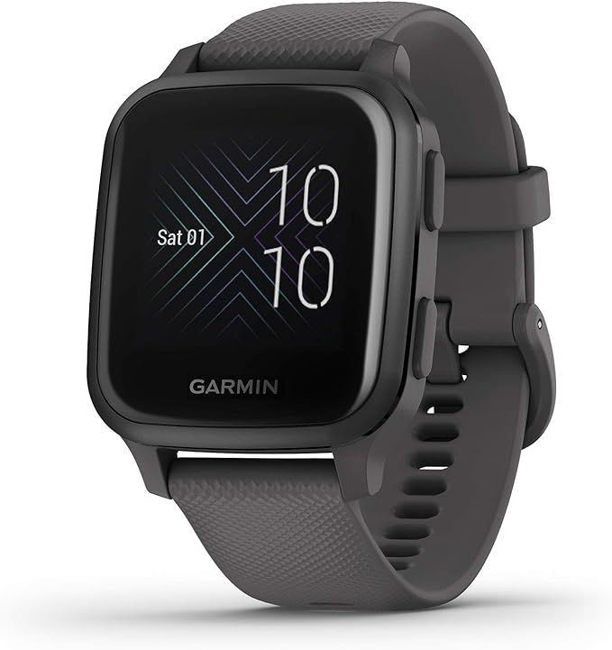 Garmin Venu Sq, GPS Smartwatch with Bright Touchscreen Display, Up to 6 Days of Battery Life, Sla... | Amazon (US)