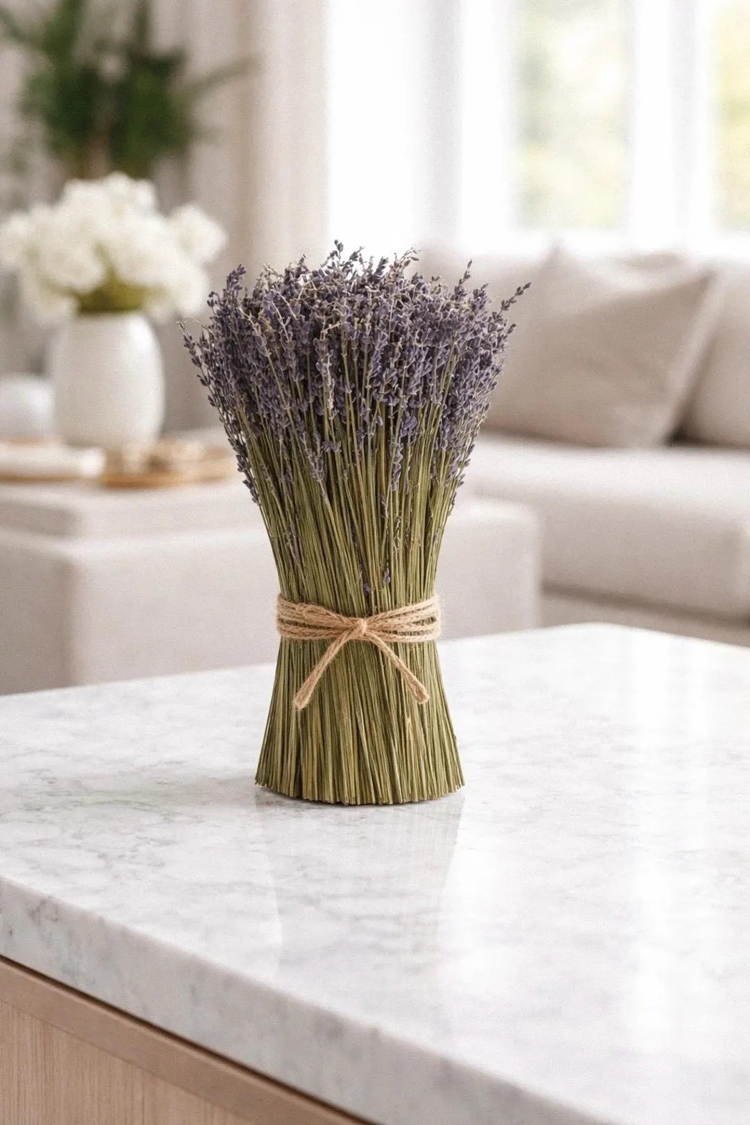 Bring a little countryside calm into your home with the Farmer’s Lavender Stack. This self-standing bundle of air-dried lavender is hand-tied with natural twine, creating a simple accent that feels both rustic and timeless. Perfect for styling on shelves, coffee tables, or bedside spaces, it adds soft color, texture, and the peaceful charm of lavender fields to any room. #ltkhome #ltkstyle #lavenderdecor #driedflowers #farmhousedecor #frenchcountry #botanicaldecor #naturalhome

#LTKHome #LTKSeasonal