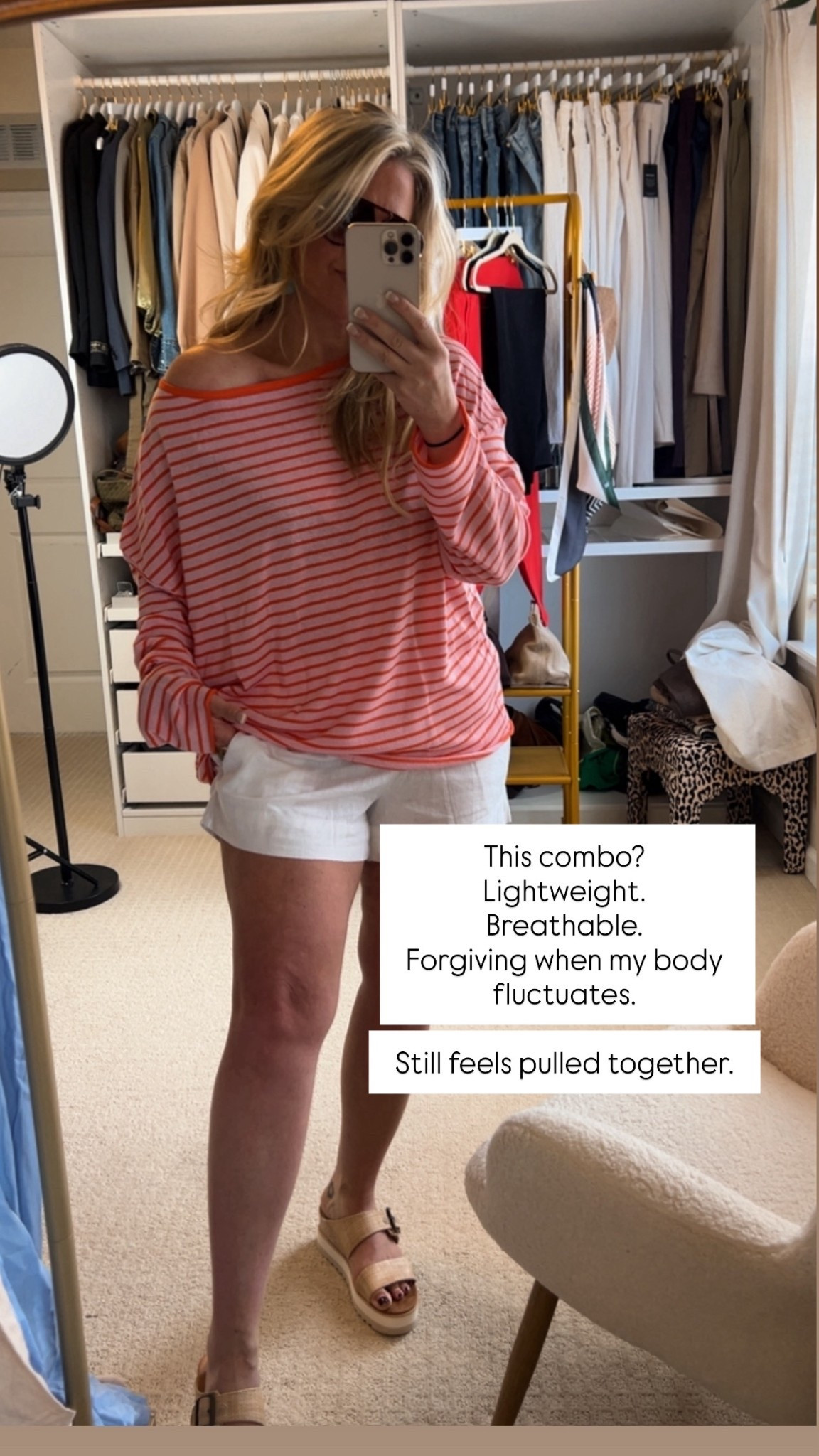  ✨Tap the bell, save and ❤️ for over 40 fashion, midlife style, midsize fashion and luxury looks for less. 

47.	

Perimenopause.
+10 lbs.
Healing a frozen shoulder.

And getting dressed suddenly felt… harder.

Not because my body is the problem—
but because my clothes weren’t working anymore.

So I found pieces that do.
More structure. More comfort. More confidence.

This is what I’m wearing right now to feel like me again 🤍

Tell me,what feels hardest to dress lately?

👑"Helping you look good, feel good!" - Lindsey Denver

Spring looks, Midlife style for real women who want to feel confident again. Over 40 fashion and over 50 style that works with changing bodies, perimenopause shifts, and real life. Think midsize fashion, Gen X style and up, body confidence, and mom outfits that feel polished, comfortable, and elevated...because style over 45 and over 50 should feel effortless, not stressful. 

Follow my LTK @Over40andmidlife on the @shop.LTK app to view this post and get my exclusive app-only content!

#liketkit #LTKMidsize #LTKOver40 #LTKPlusSize
@shop.ltk
https://liketk.it/61yl6