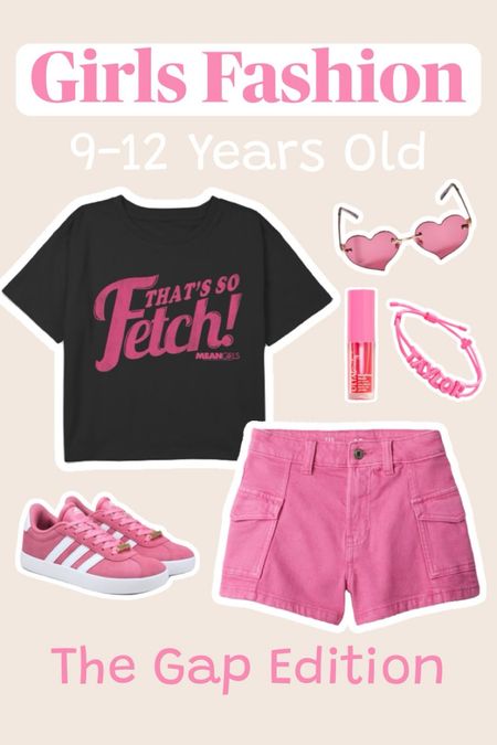 This outfit was inspired by these pink shorts I think they’re so cute and will be perfect for the spring and summer months! #girlsfashion #girlsoutfit #girlsshoes #kidsoutfits #girlsshorts #gap #targeg #baublebar

#LTKstyletip #LTKkids #LTKfamily