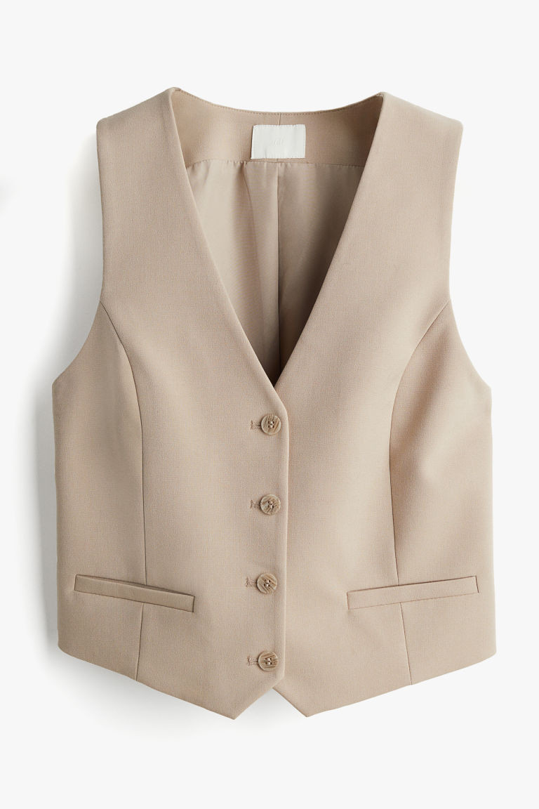 H & M - Suit Vest - Brown | H&M (US + CA)