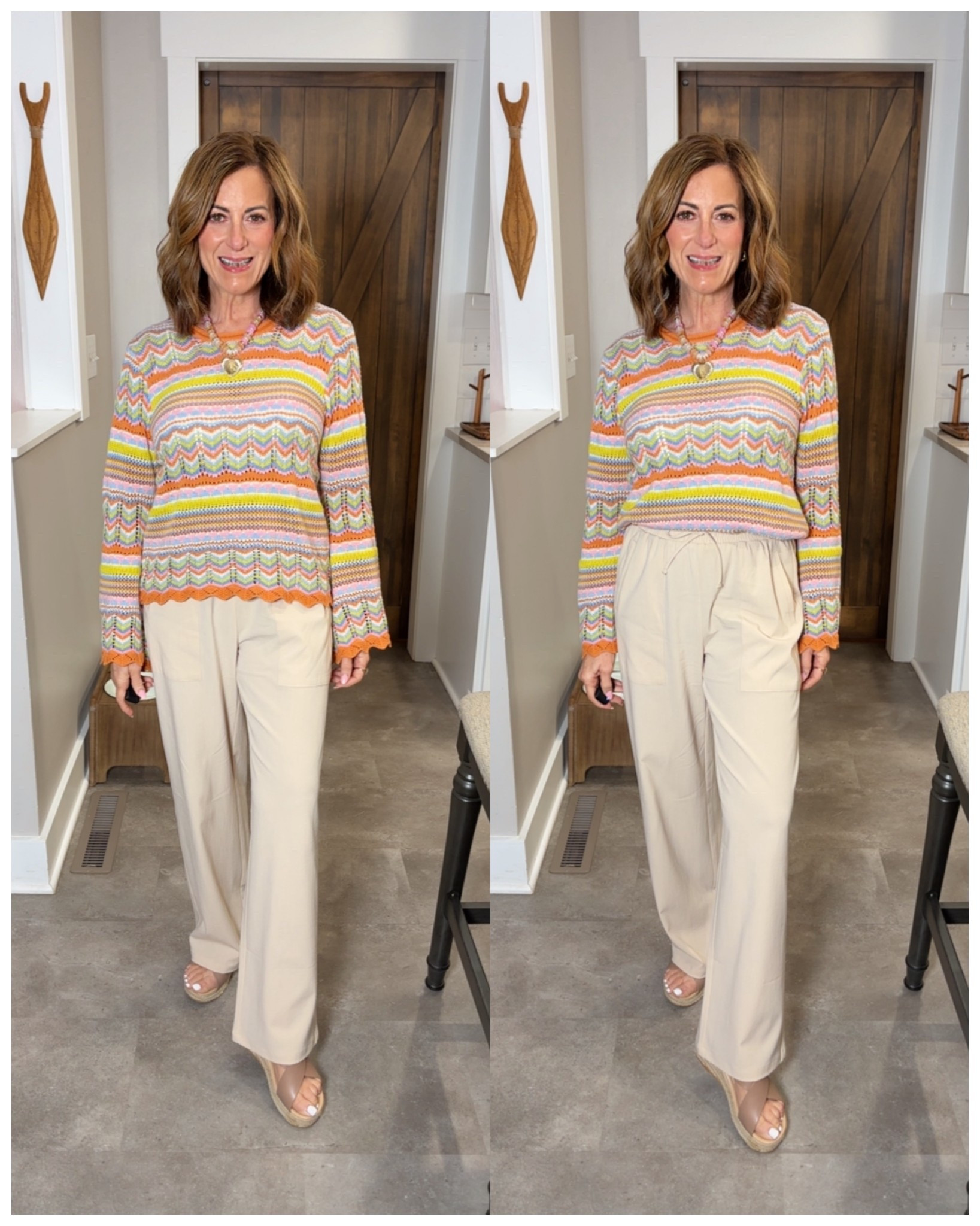 When you’re petite, proportions matter… and sometimes the smallest styling trick makes the biggest difference.
This little tuck band helps you create that perfect front tuck without the bulk, so your waistline shows and your legs instantly look longer.
It’s one of those tiny tools that completely changes how an outfit looks, especially for us petite girls.
Affordable, simple, and such a game changer!