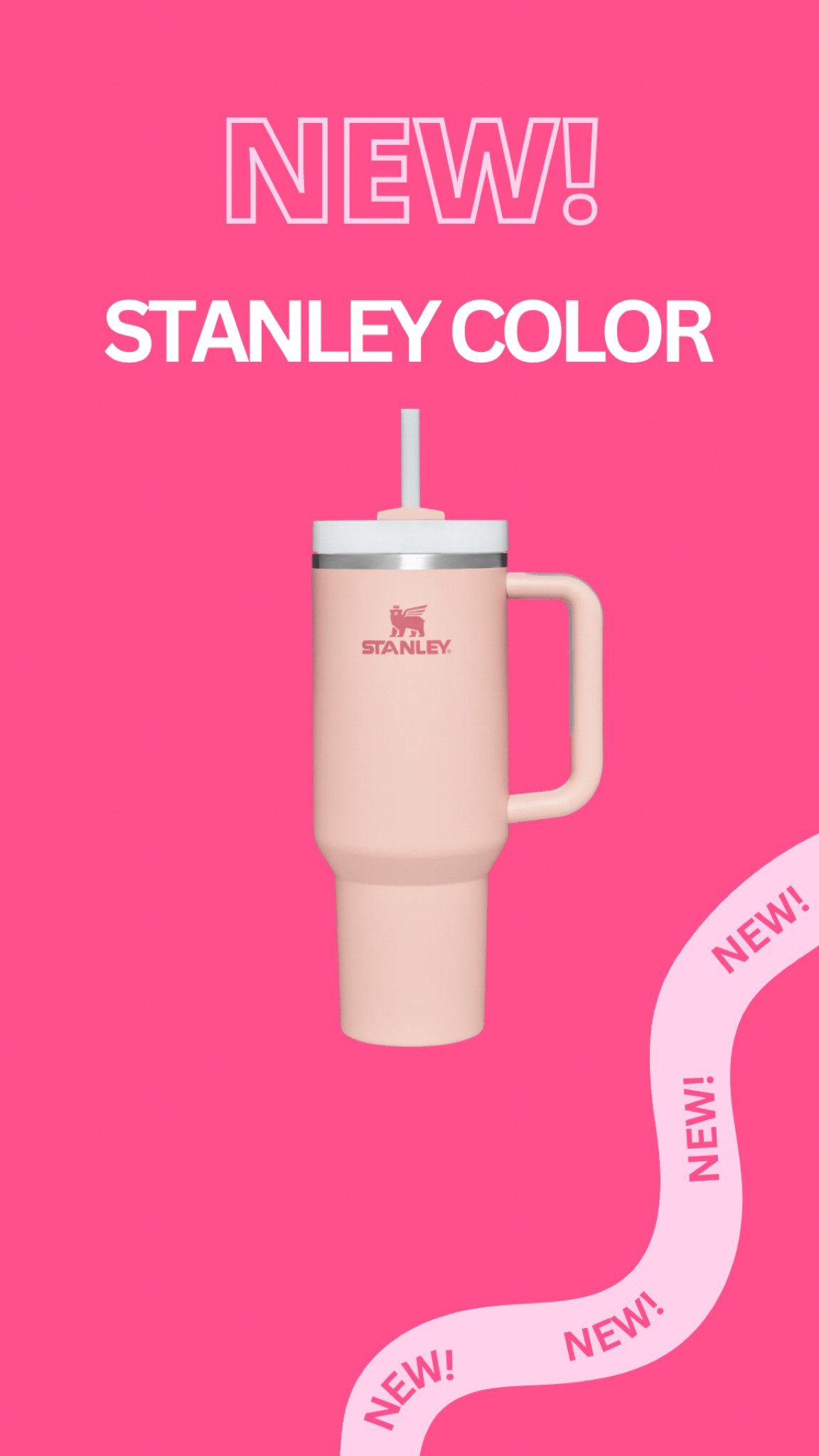 New Stanley color just released! The shade pink dusk.