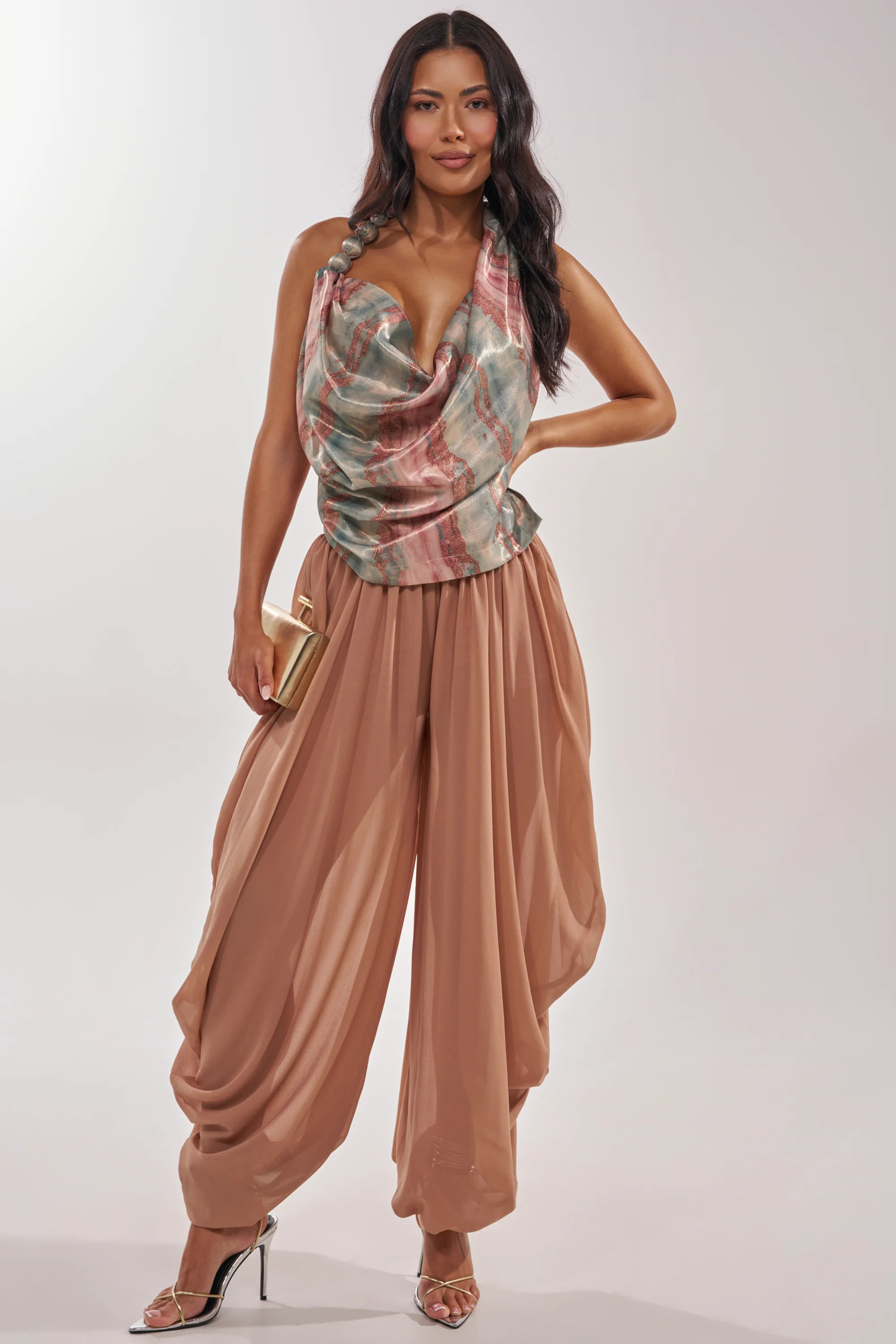 AKIRA Bouncin Around Balloon Pants | Size Large | AKIRA