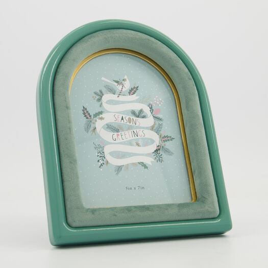 Green Arch Photo Frame 7x5in | TK Maxx