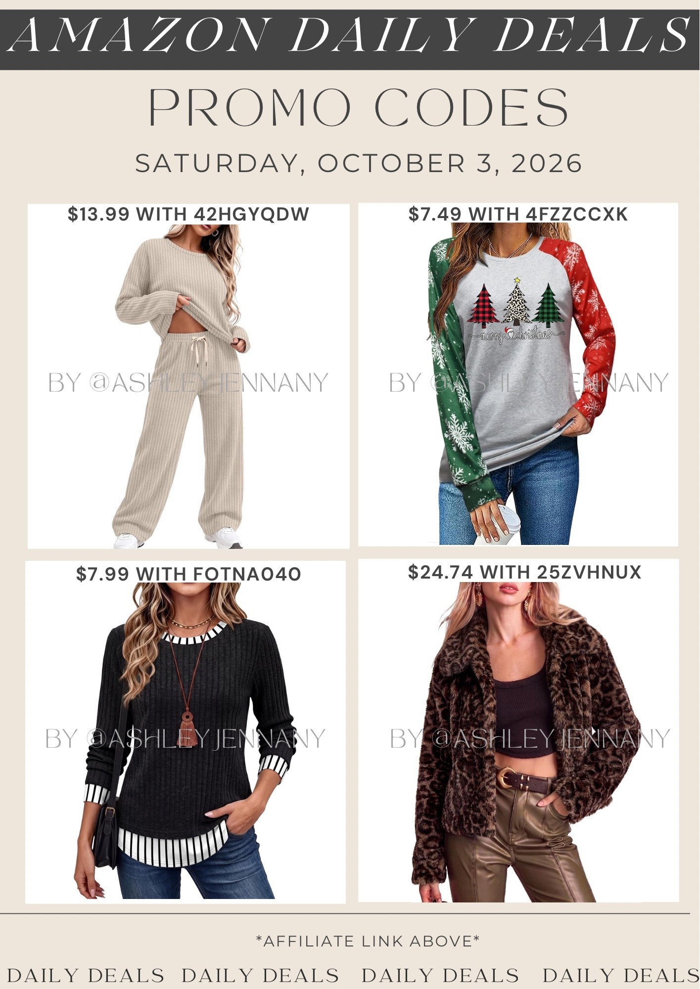 Amazon deals

#LTKSeasonal #LTKSaleAlert #LTKMidsize