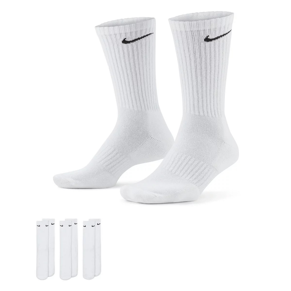 Men's Nike 3-pack Everyday Cushion Crew Training Socks | Kohl's