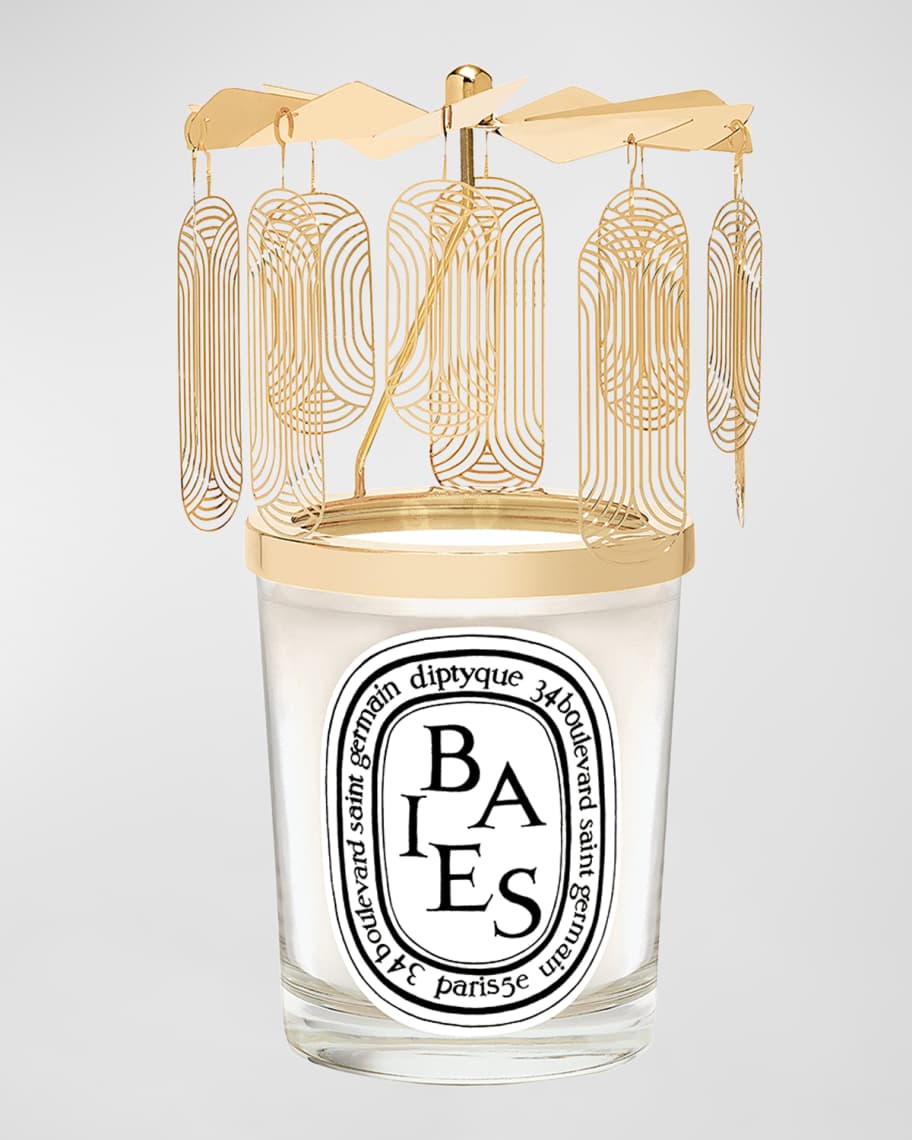 DIPTYQUE Baies (Berries) Scented Candle & Carousel Gift Set - Limited Edition | Neiman Marcus