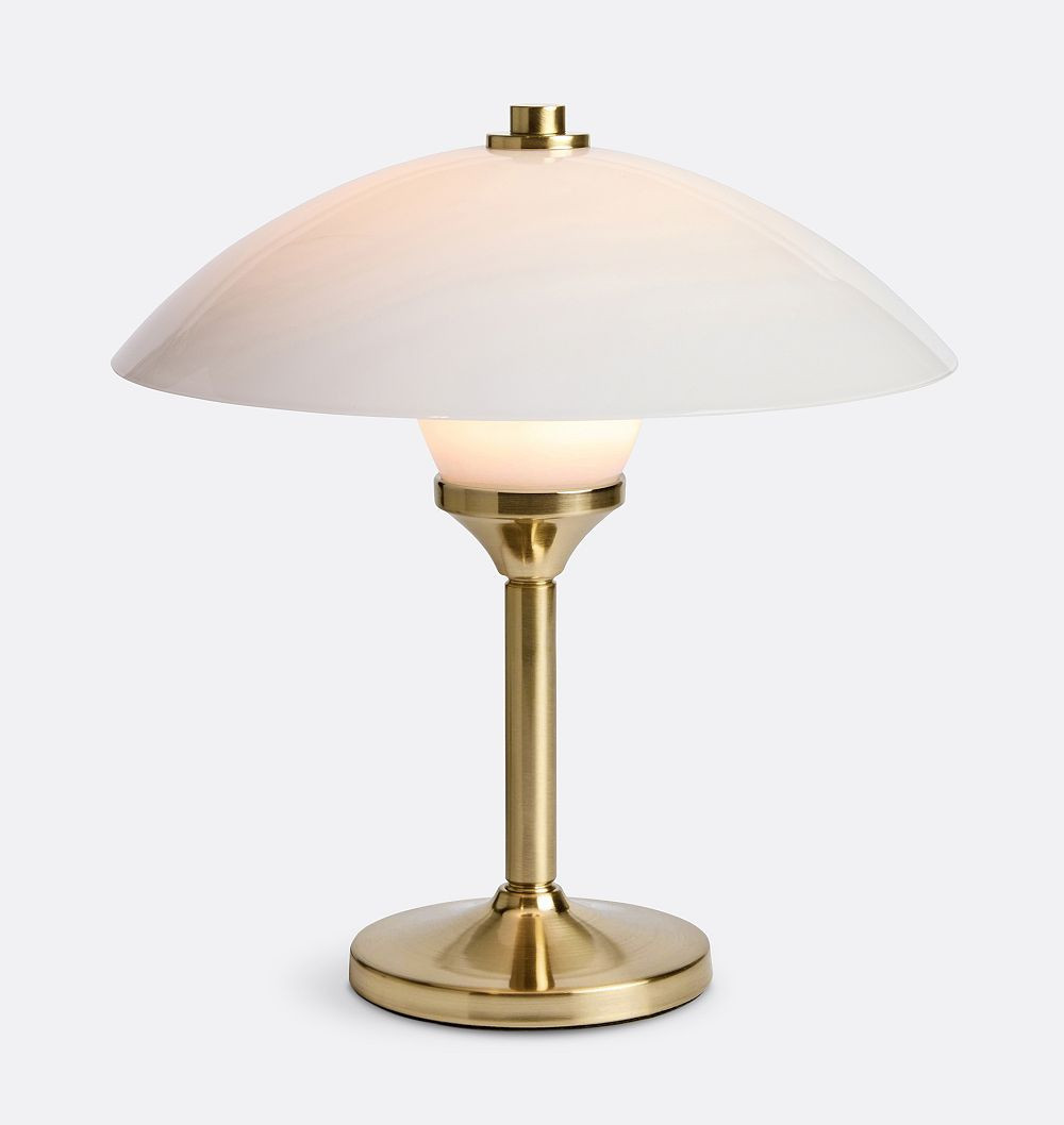 Chambers LED Table Lamp, Antique Brass | Rejuvenation