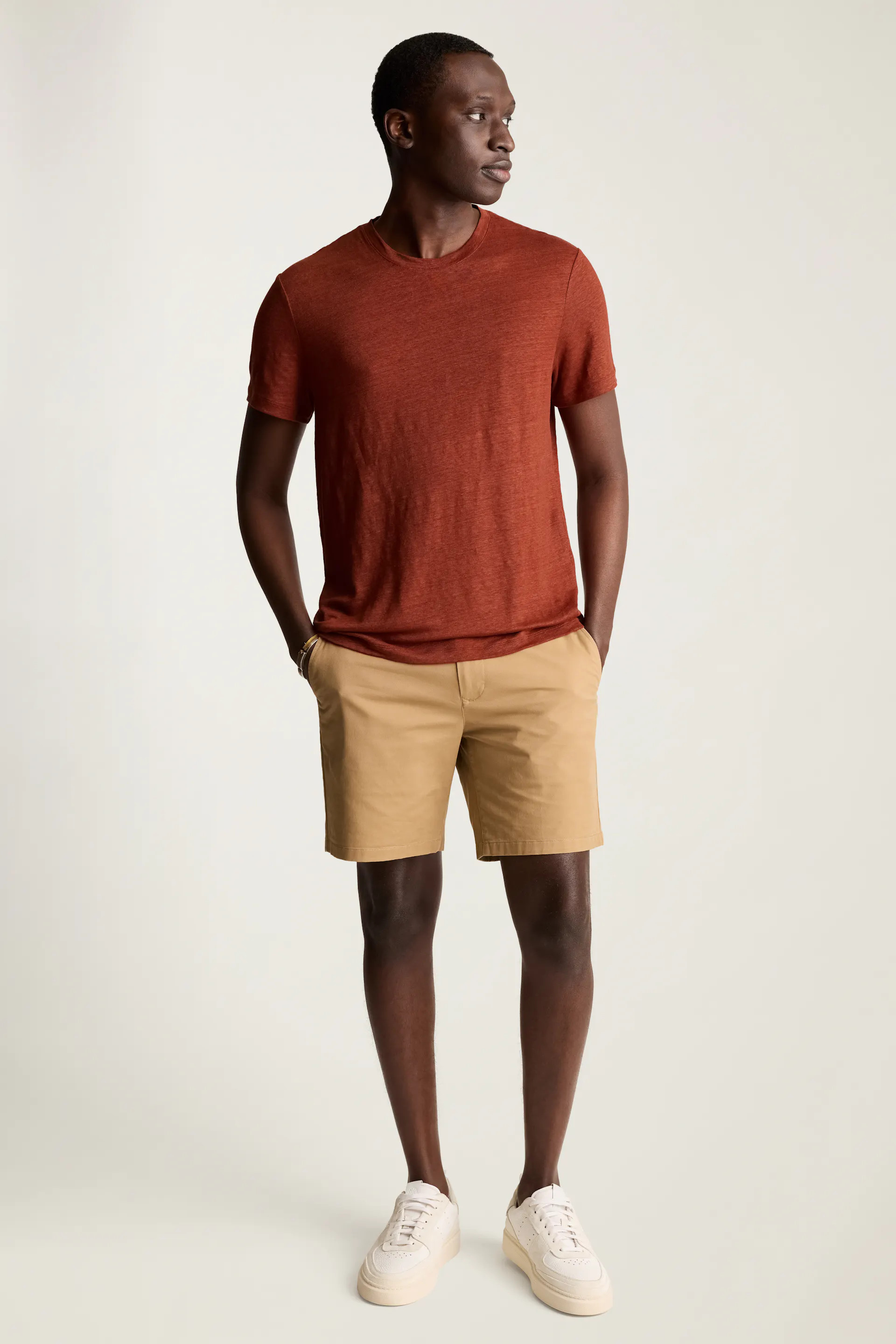 Linen Crew Neck Tee | Bonobos (US)