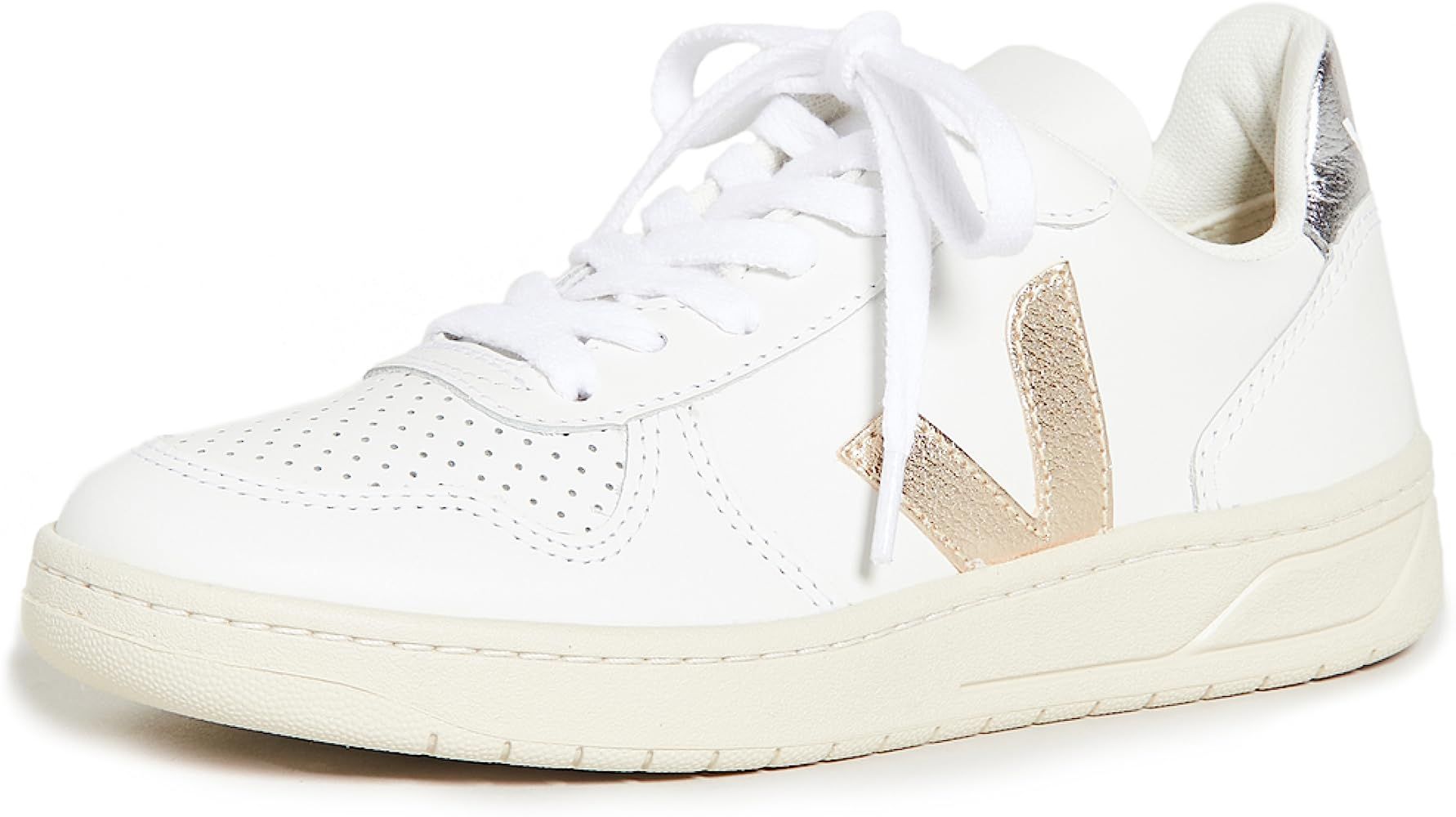 Veja V-10 neon Detailed Sneakers | Amazon (US)