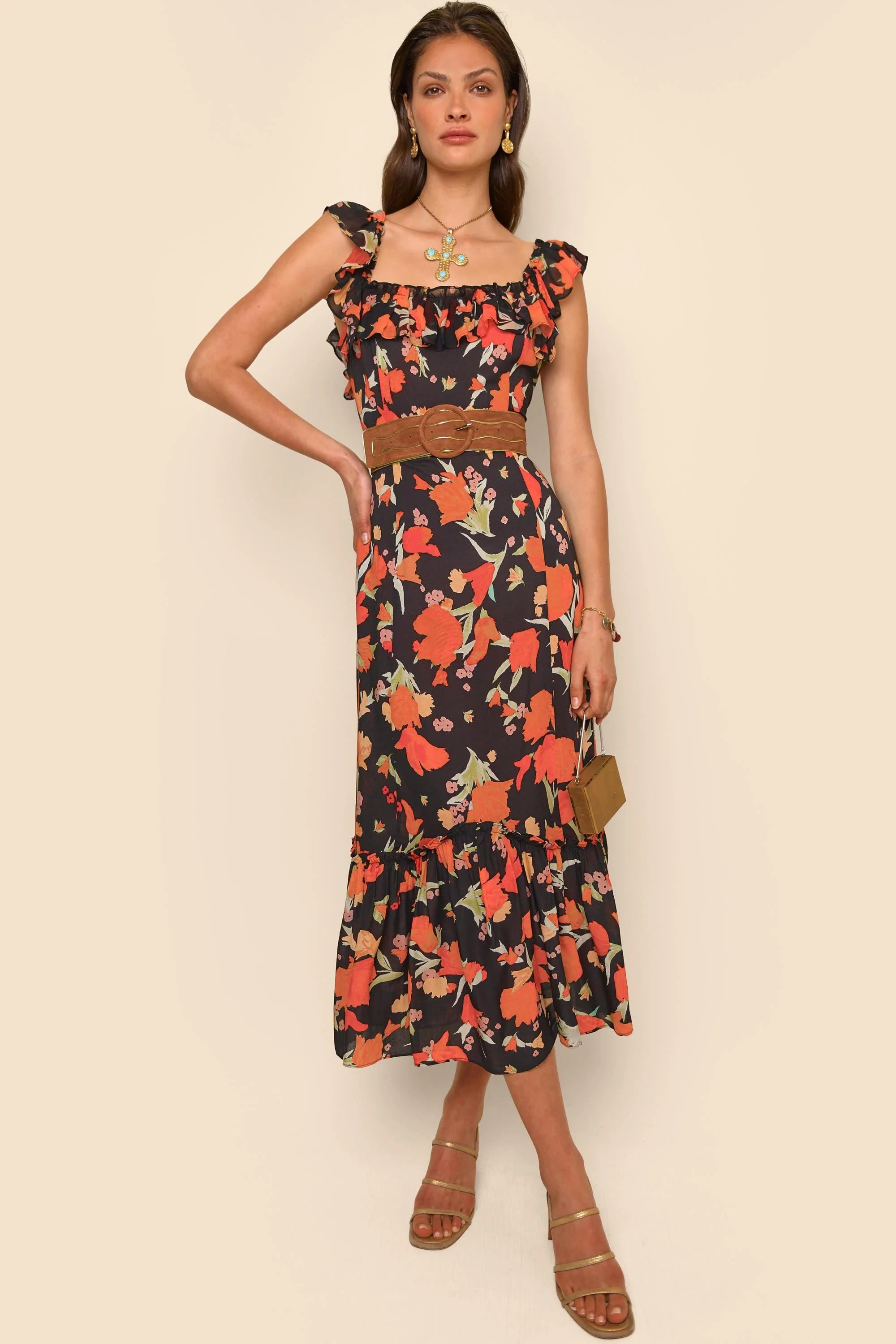 June - Floral Black | Rixo