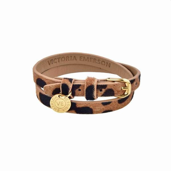 Double Wrap on Safari Textured Leather | Victoria Emerson