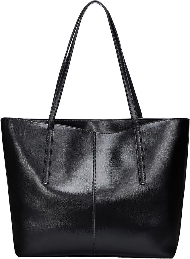Covelin Women's Handbag Genuine Leather Tote Shoulder Bags Soft Hot | Amazon (US)