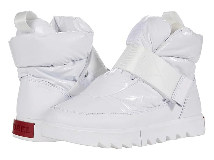 SOREL Joan of Arctic Next Lite Strap Puffy (White) Women's Boots | Zappos