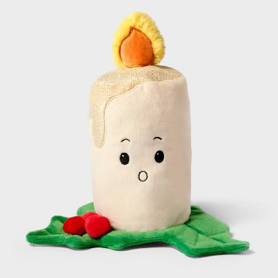 8.5" Candle with Holly Plush - Gigglescape™ | Target