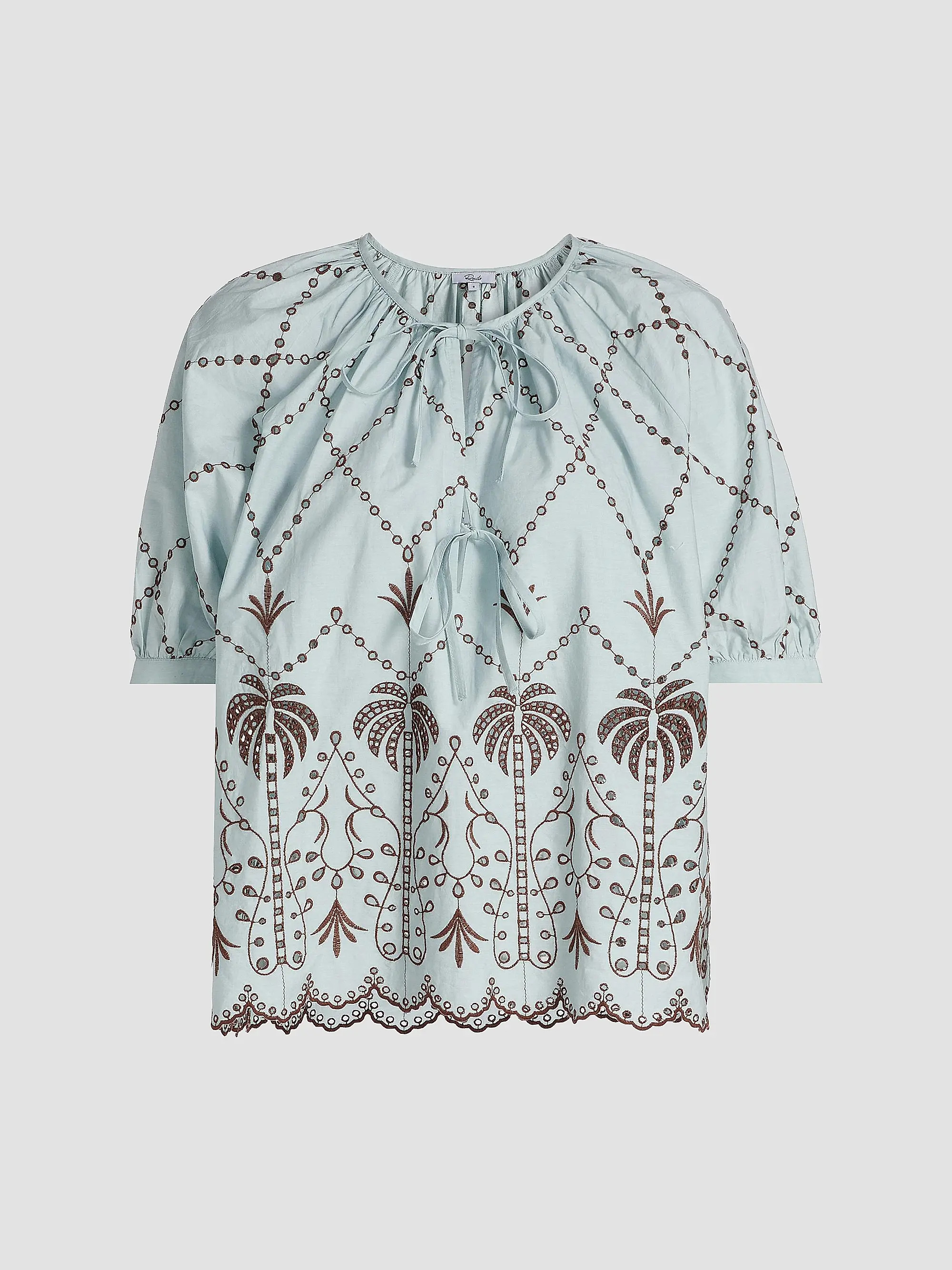 Catalene Embroidered Cotton Top | Saks Fifth Avenue