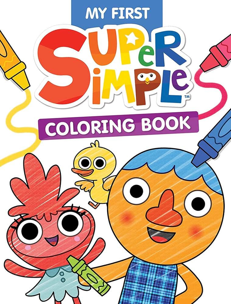 My First Super Simple Coloring Book | Amazon (US)