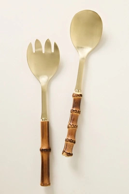 Blue Pheasant Zoya Serve Set, Set of 2 | Anthropologie (US)