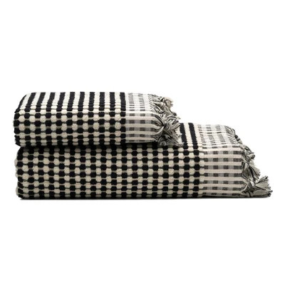 Dots Turkish Cotton Terry Towels | Oliviera Home