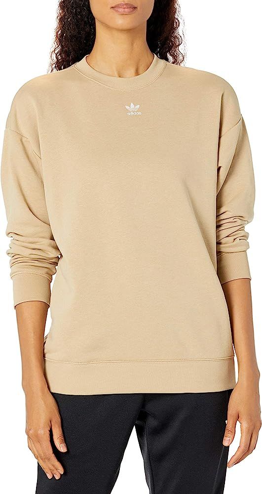 adidas Originals Women's Trefoil Essentials Sweatshirt | Amazon (US)