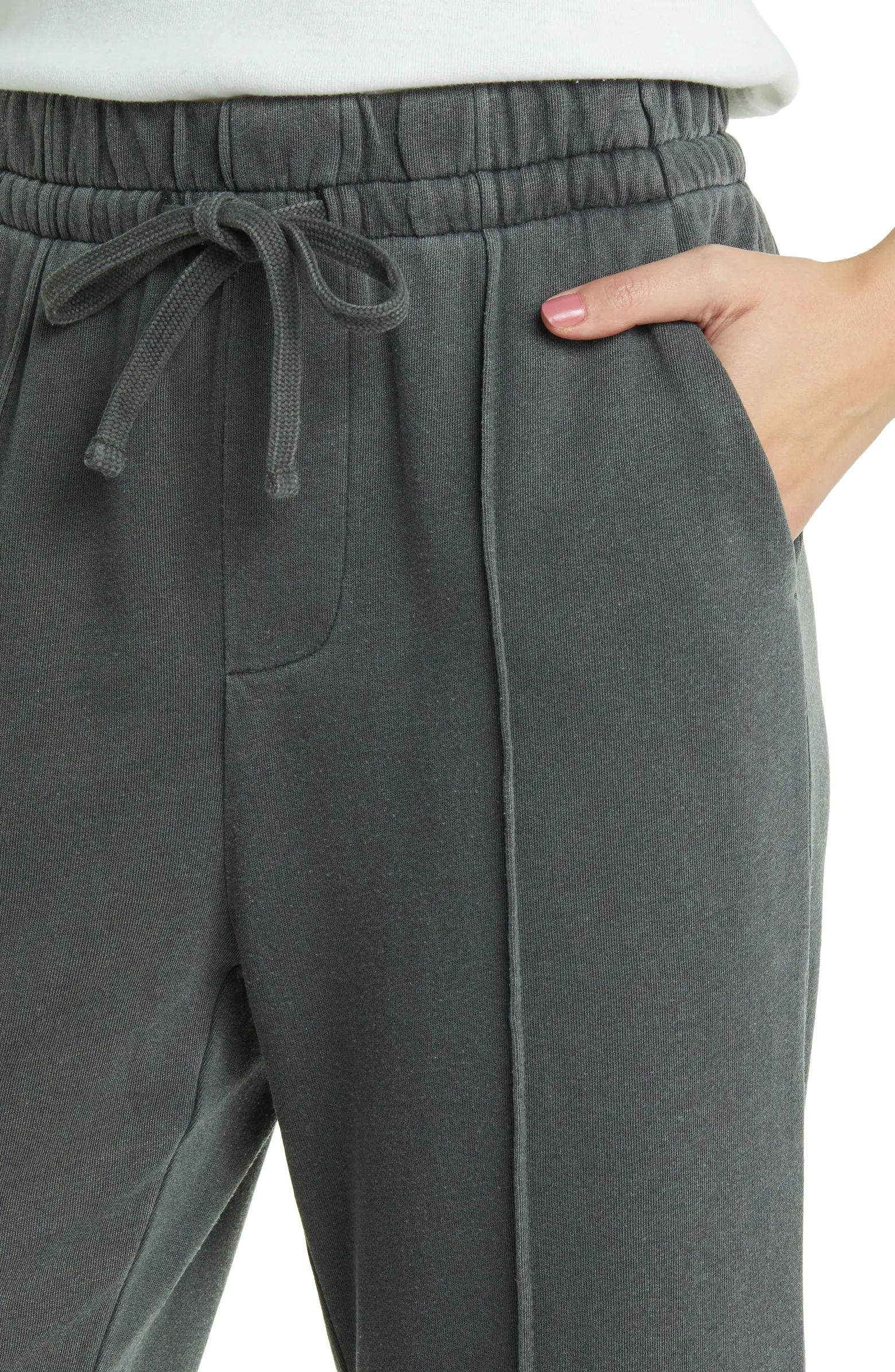 Sporty Drawstring Crop Pants | Nordstrom