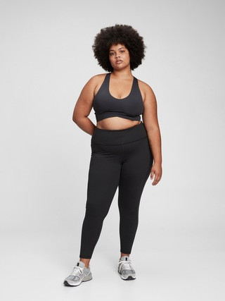 High Rise Recycled Brushed Power Leggings | Gap (US)