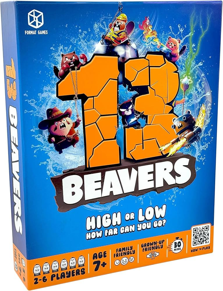 13 Beavers Board Game - The Riveting Beaver Journey, Family-Friendly Card Guessing Adventure, Eve... | Amazon (US)