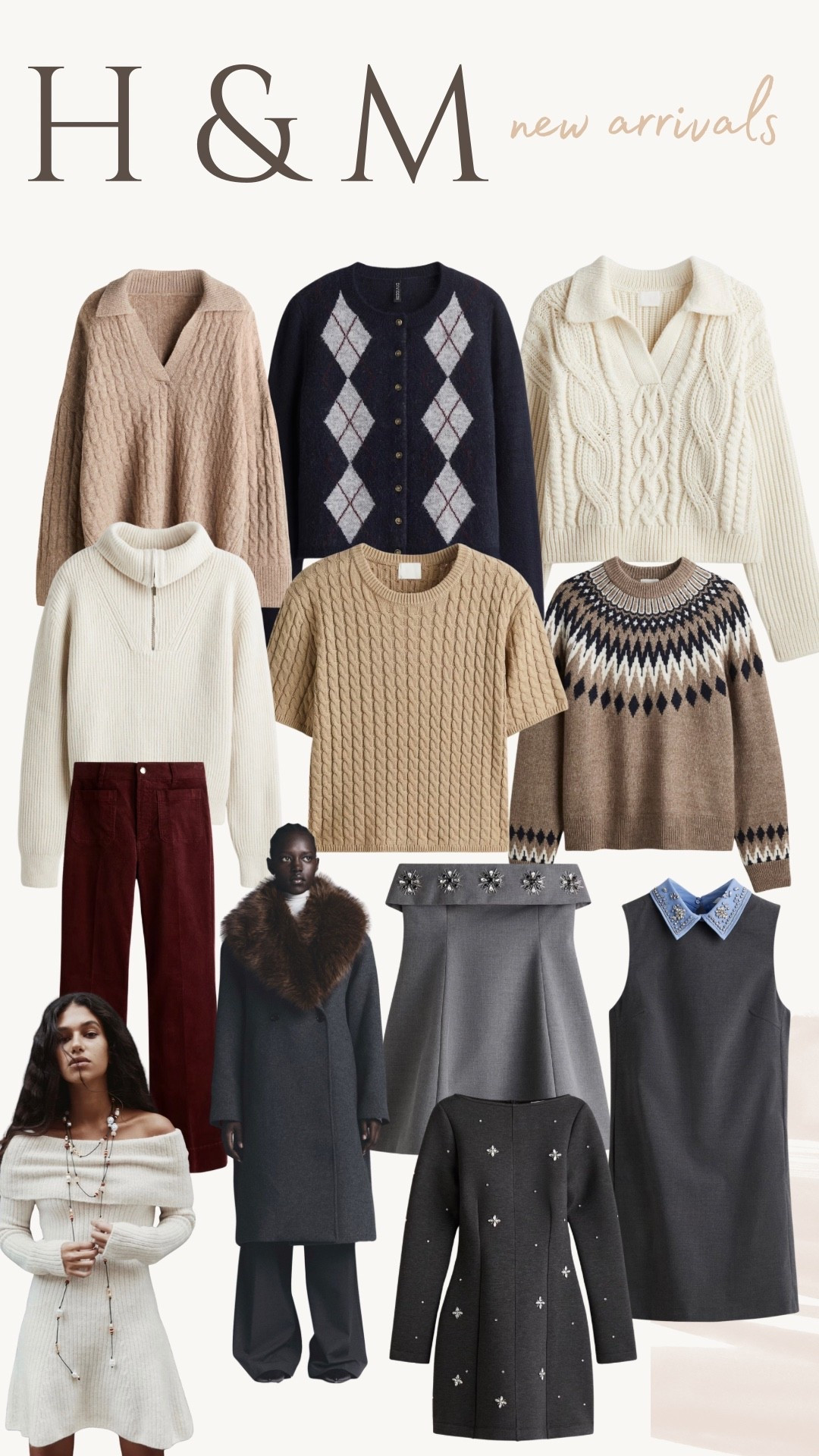 New arrivals for fall from H&M

#revolve #fall #country #festival #boots #jacket #coat #sweater #dress #boots #denim #jeans #leather #brownsuede #espressobrown #polkadot #burgundycoat #butteryellowsweater #thanksgiving #photos #familyphotos #holidays #gift #giftguide 

#LTKU #LTKGiftGuide #LTKHoliday