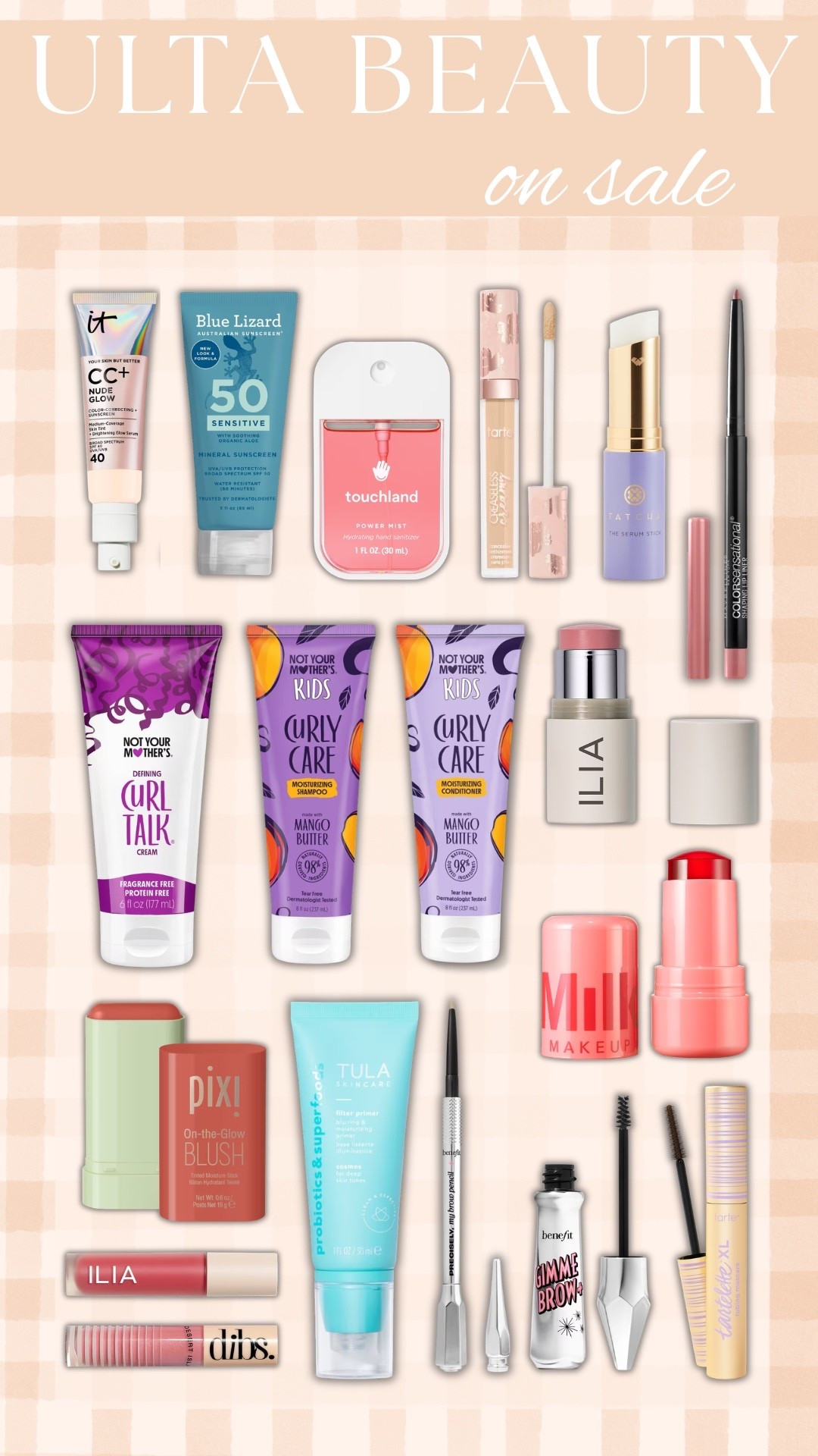 Ulta sale favorites! 

Makeup 
Everyday makeup 
Skincare favorites 

#LTKselfcare #LTKBeauty #LTKSaleAlert