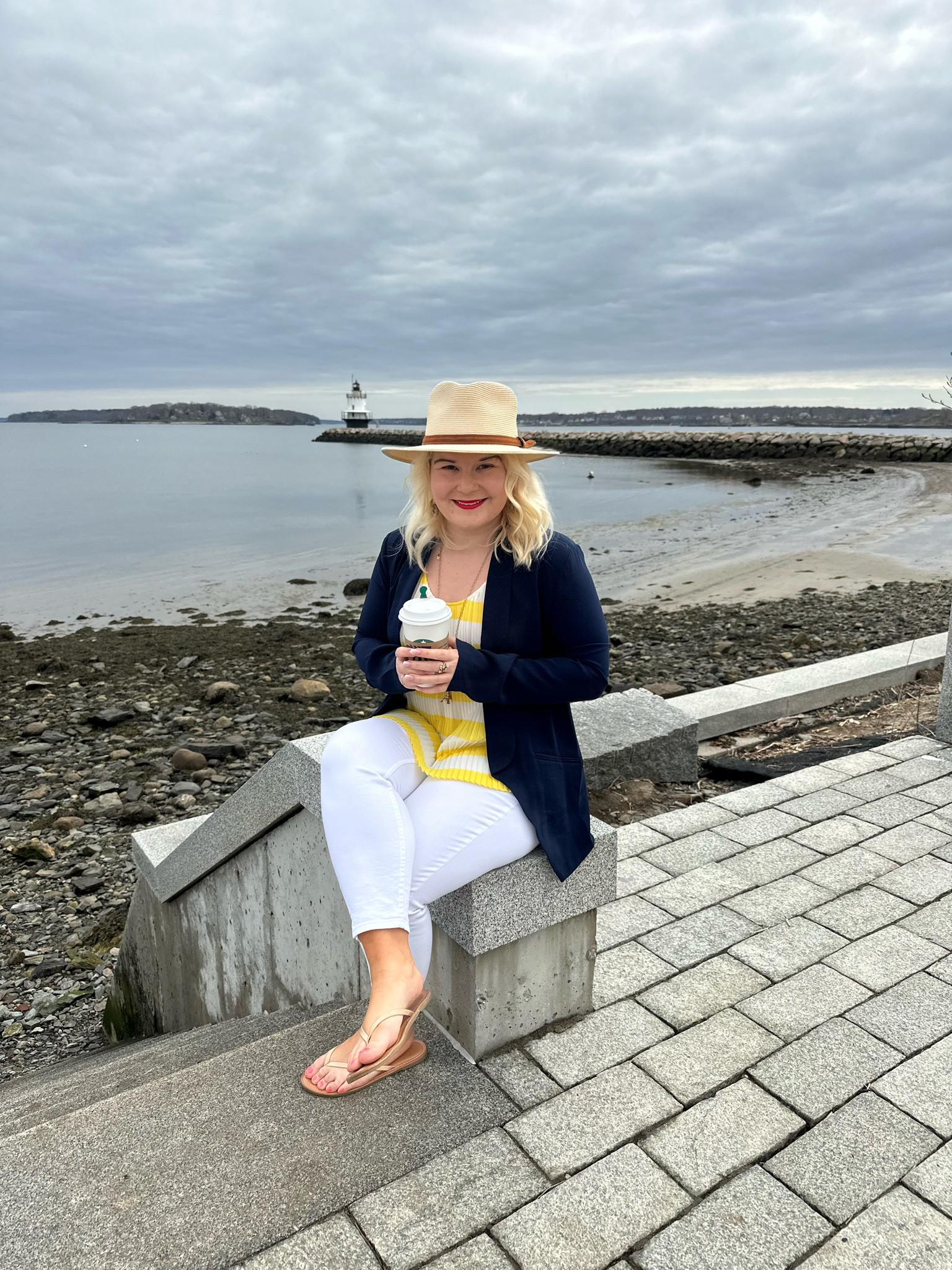 Ootd. Denim, white denim, is always a great idea. Pairing it with my blue blazer from Lulu’s for a more business aesthetic. Fit is true to size. Wearing a small.  

#LTKStyleTip #LTKWorkwear #LTKFindsUnder100