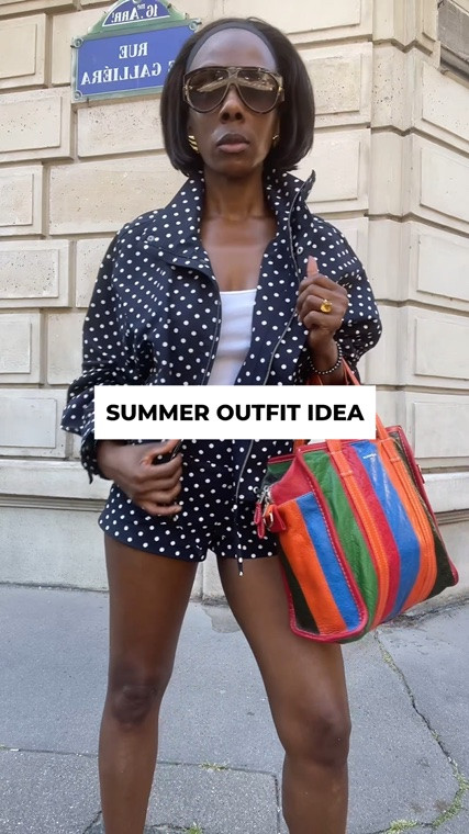 Polka dots are back, and better than ever.✨

This short set is one of my favorite summer outfit finds, styled with a vintage Balenciaga bag and Prada mules  for an elevated finish. 

Unfortunately the vintage mules are not available. But you can shop the rest of the look now on LTK. 🛒

#SummerOutfit #LTKStyleTip #PolkaDots #ShortsSet

#LTKootd #LTKgrwm #LTKSeasonal