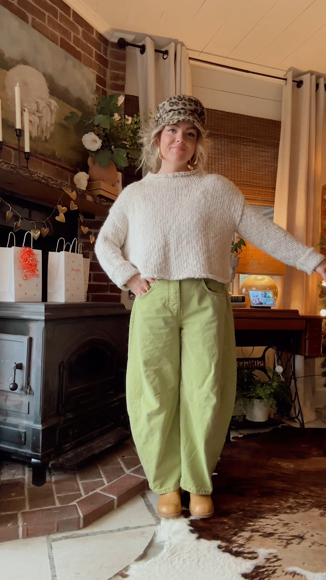 My exact hat is from urban outfitters but sadly sold out 😫 I linked some similar ones! 

#LTKMidsize #LTKPetite #LTKootd