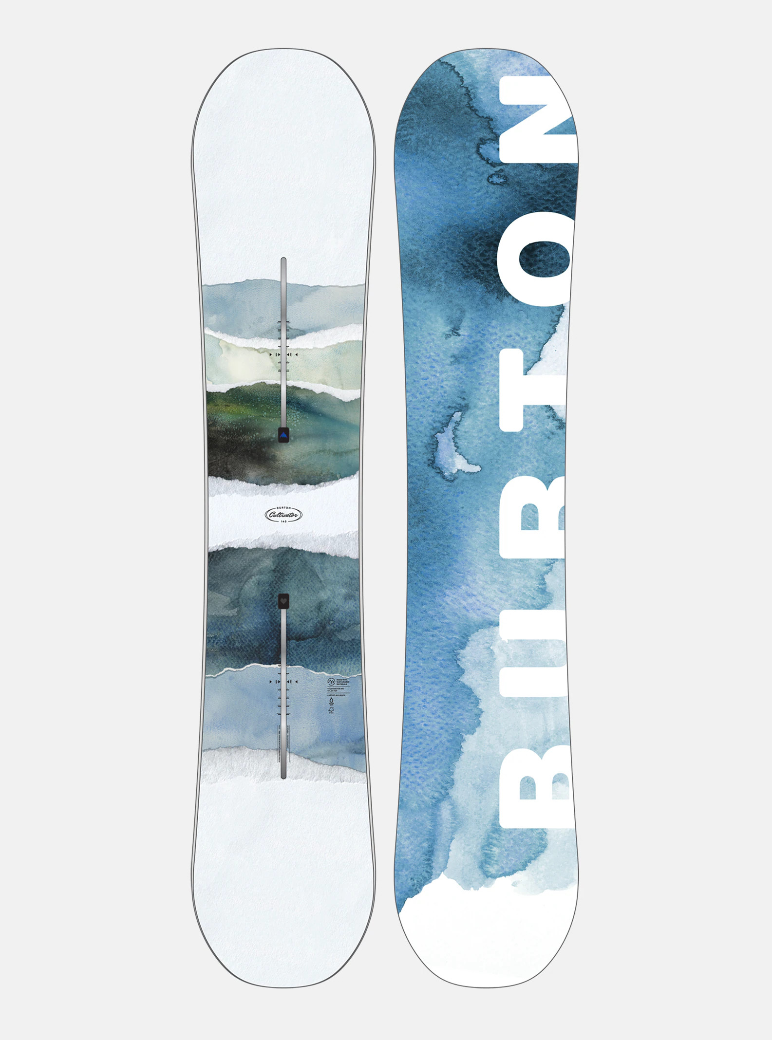 Burton Cultivator Flat Top Snowboard | All Mountain | Burton.com Winter 2026 | Burton Snowboards US